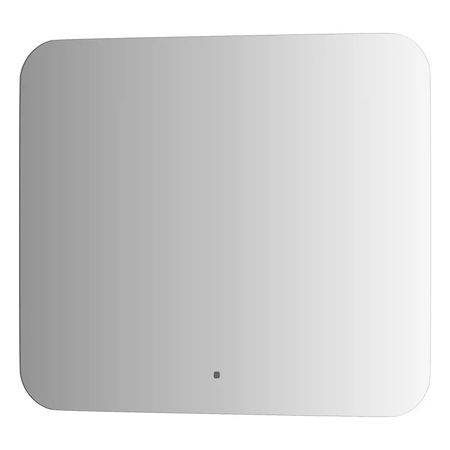 Зеркало Defesto Opti 70x60 23W с LED-подсветкой, ИК выключатель, теплый свет