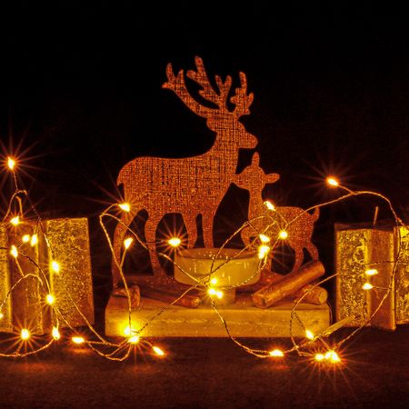 Гирлянда новогодняя Lotti 42735 15 нитей 4+3,2 м со стартовым шнуром