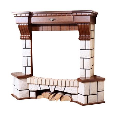 Портал угловой InterFlame Экстер под Panoramic 25