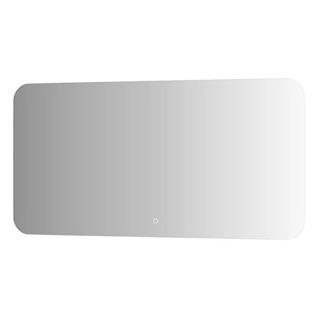 Зеркало Defesto Opti 120x60 34W с LED-подсветкой, сенсорный выключатель, теплый свет