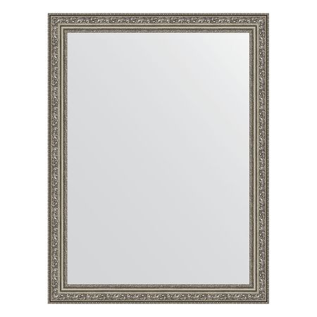 Зеркало в багетной раме Evoform виньетка состаренное серебро 56 мм 64х84 см