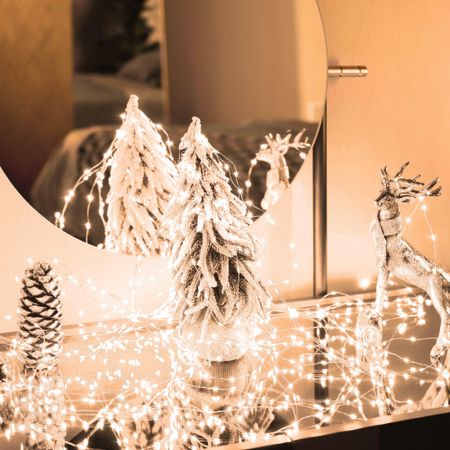 Электрогирлянда новогодняя Best technology 360 led теплый белый со стартовым шнуром