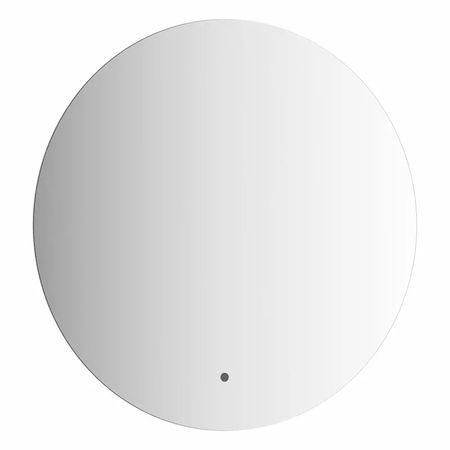 Зеркало Defesto Opti 12W с LED-подсветкой, ИК выключатель, теплый свет D50 см