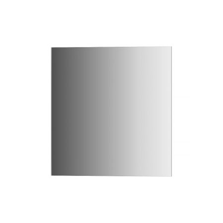 Зеркальная плитка Evoform со шлифованной кромкой квадрат 25х25 см; серебро