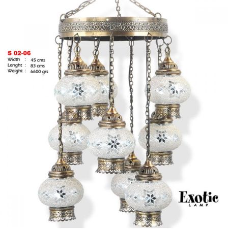 Люстра Exotic Selection S 02-06 белый