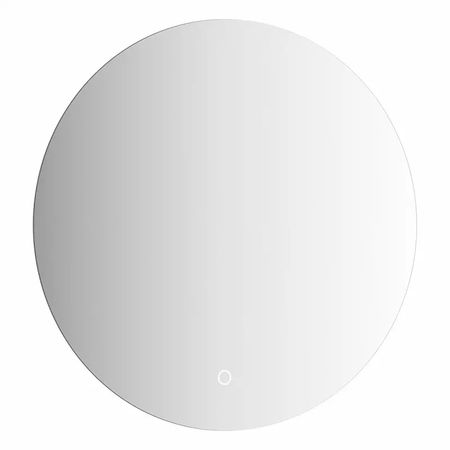 Зеркало Defesto Opti 12W с LED-подсветкой, сенсорный выключатель, нейтральный свет D50 см ежедневник дат 2026г а5 160л 180x230 мм breeze пальма пластик обл кольц механизм клапан на кнопке скругл углы
