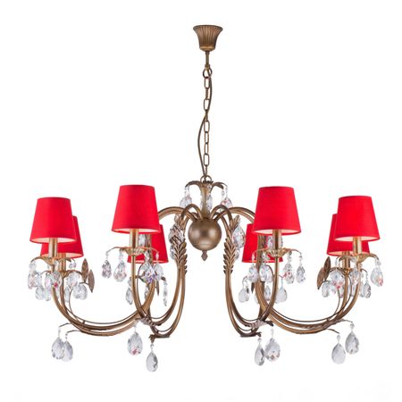 Люстра классика на цепи Arti Lampadari MERANOLA E 1.1.8 AG
