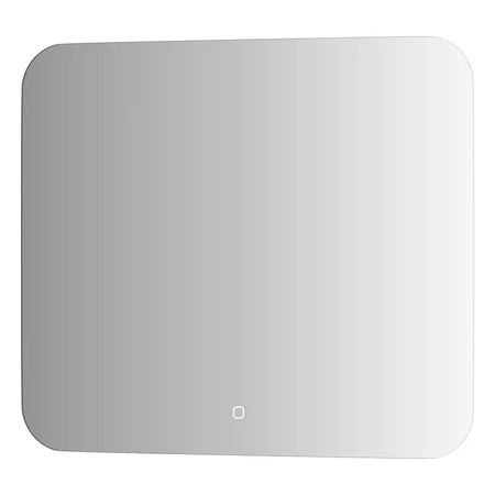 Зеркало Defesto Opti 70x60 23W с LED-подсветкой, сенсорный выключатель, теплый свет