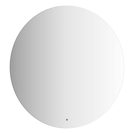 Зеркало Defesto led-подсветка 25w теплый свет d 80 см