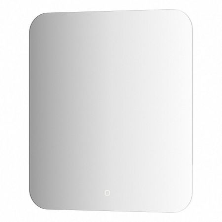 Зеркало Defesto Opti 60x70 23W с LED-подсветкой, сенсорный выключатель, нейтральный свет ежедневник дат 2026г а5 160л 180x230 мм breeze горы пластик обл кольц механизм с клапаном на кнопке скругл углы