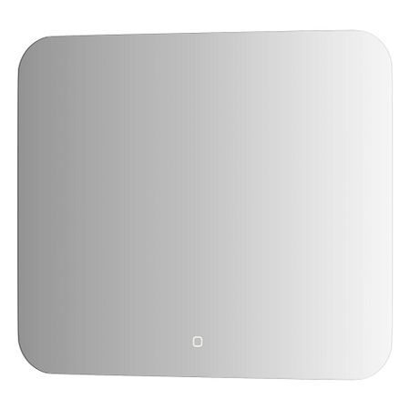 Зеркало Defesto Opti 70x60 23W с LED-подсветкой, сенсорный выключатель, нейтральный свет ежедневник дат 2026г а5 160л 180x230 мм breeze горы пластик обл кольц механизм с клапаном на кнопке скругл углы