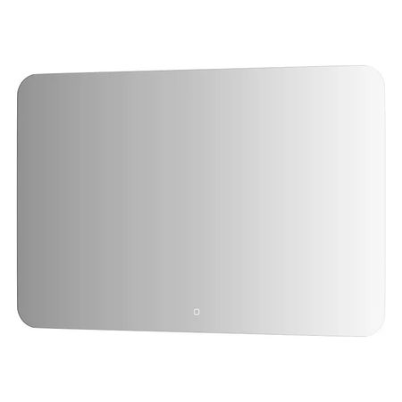 Зеркало Defesto Opti 120x80 38W с LED-подсветкой, сенсорный выключатель, теплый свет ежедневник дат 2026г а5 160л 180x230 мм breeze горы пластик обл кольц механизм с клапаном на кнопке скругл углы
