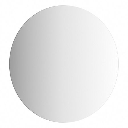 Зеркало Defesto с LED-подсветкой без выключателя 18 W теплый белый свет D70 см