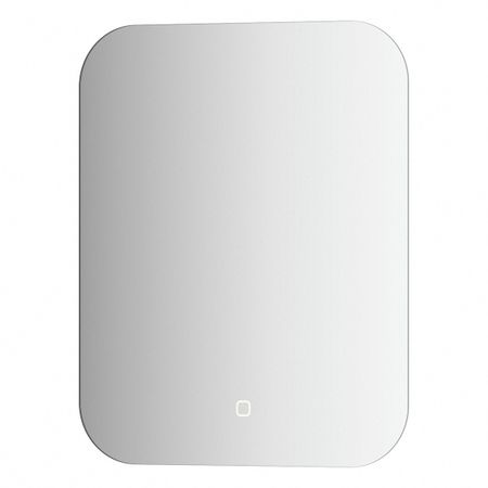 Зеркало Defesto Opti 40x50 15W с LED-подсветкой, сенсорный выключатель, нейтральный свет ежедневник дат 2026г а5 160л 180x230 мм breeze горы пластик обл кольц механизм с клапаном на кнопке скругл углы