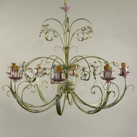 Люстра Florex International Bianco Verde 2420/L8