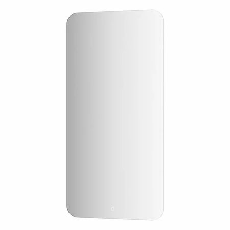 Зеркало Defesto Opti 60x120 34W с LED-подсветкой, сенсорный выключатель, нейтральный свет ежедневник дат 2026г а5 160л 180x230 мм breeze горы пластик обл кольц механизм с клапаном на кнопке скругл углы