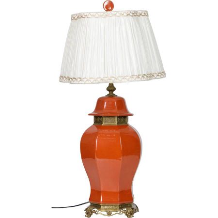 Светильник Glasar настольный красный LJ441/HRD0854