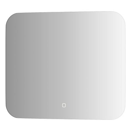 Зеркало Defesto Opti 60x50 19W с LED-подсветкой, сенсорный выключатель, нейтральный свет ежедневник дат 2026г а5 160л 180x230 мм breeze горы пластик обл кольц механизм с клапаном на кнопке скругл углы