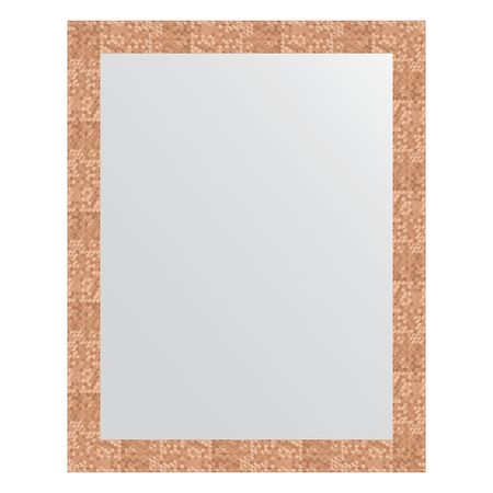 Зеркало в багетной раме Evoform соты медь 70 мм 76х96 см
