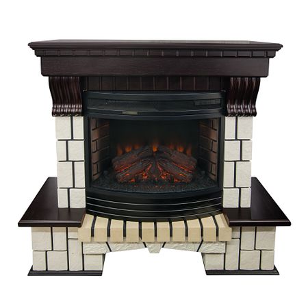 Каминокомплект InterFlame Экстер Panoramic 25 LED F/X 100 и 4 фишки прибыльного интернет магазина