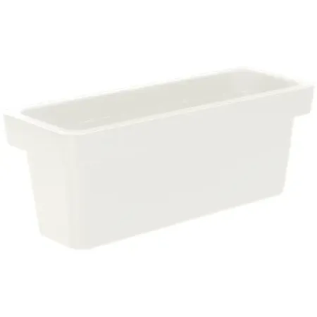 Кашпо для цветов Ola Dom Loft 25 л белый кашпо для ов ola dom loft 28 л мокко