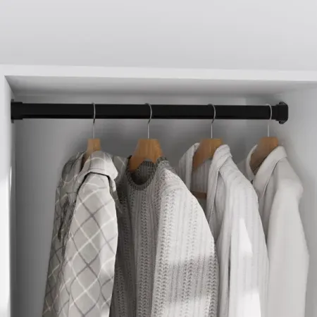 Штанга для шкафа Лион 56.8 см металл цвет черный костюмы усы пиратские 48 шт tpxckz