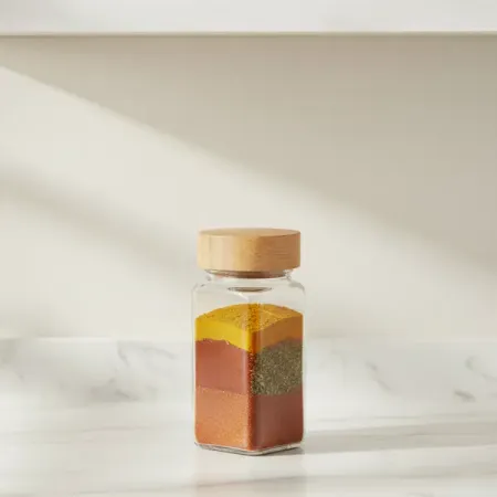 Банка для сыпучих продуктов Mallony Bambu 0.13 л стекло цвет прозрачный пластиковые банки mason 8 унций   из 6 штук