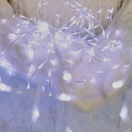 Электрогирлянда новогодняя Best Technology занавес 1440 LED белый, со стартовым шнуром