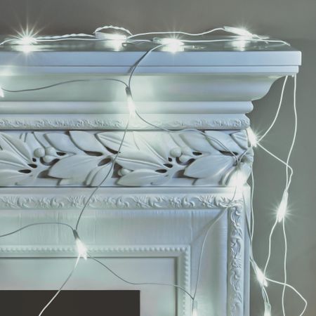 Электрогирлянда новогодняя Reason занавес 140 LED 120х150 см, холодный синий без стартового шнура