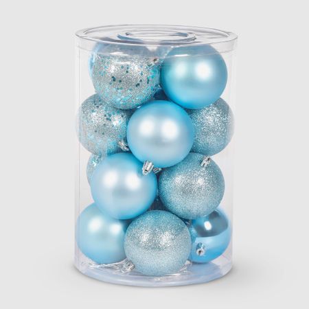 Набор шаров Linhai jinnuo голубой 16 шт