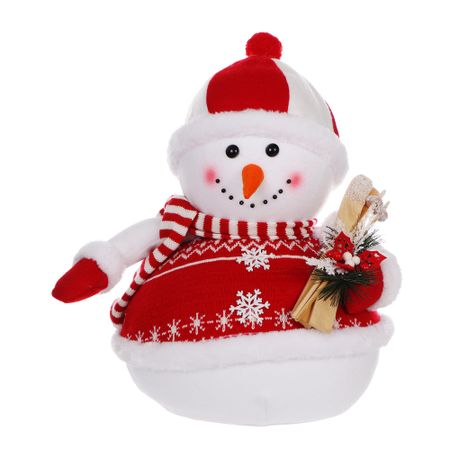 Фигура Cheng kuo Снеговик с лыжами