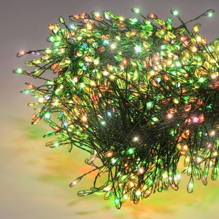 Электрогирлянда новогодняя Best Technology зеленый 1200 LED rgb цвет со стартовым шнуром