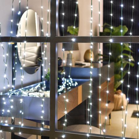 Гирлянда Lotti MTL 1000 leds холодный белый 4+75 м со стартовым шнуром