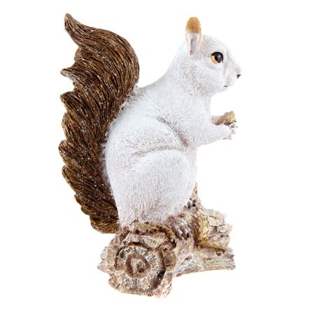 Белочка с орешком на пеньке  ТПК Полиформ 21 см