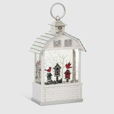 Фонарь декоративный Victory Technology снегири 14,5х7,2х27,5 см