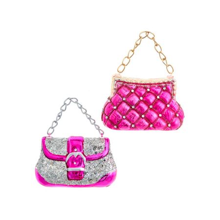 Игрушка елочная Kurt S. Adler сумочка 12см (T3693) в ассортименте шкатулка сундучок xl 11 11 5 15 15 11 12см дерево в ассортименте