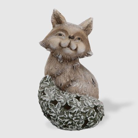 Сувенир новогодний Sinowish лисичка с подсветкой 40,5 см лисичка