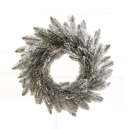 Венок новогодний Mercury NY заснеженный 55 см юрий николаевич богданов святой венец россии венок венков сонетов