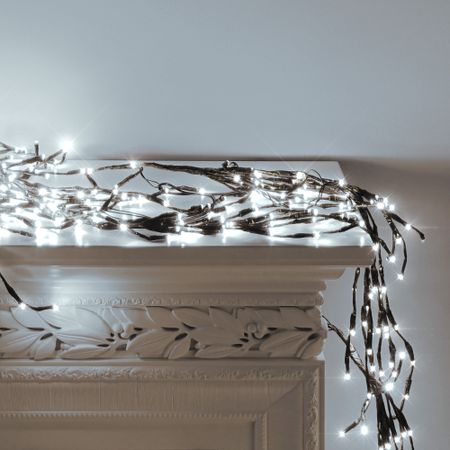 Гирлянда новогодняя новогодняя Edelman ny cold white 1200 LED со стартовым шнуром