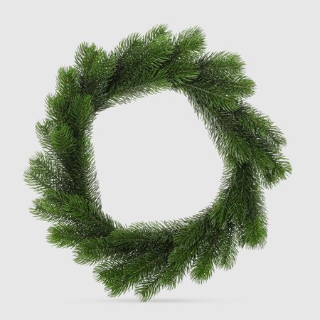 Венок EveXmas сибирская ель 45 см юрий николаевич богданов святой венец россии венок венков сонетов