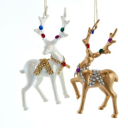 Игрушка елочная Kurt S.Adler T3216 олень 15 см в ассортименте игрушка с запуском диск нло 26см в ассортименте