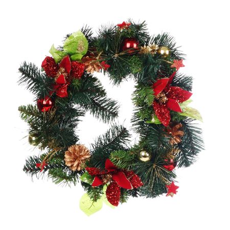 Венок декоративный Golden Art 45 см