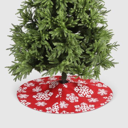 Юбка для елки Longstar красная 106 см