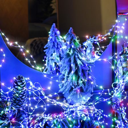 Гирлянда новогодняя электрическая Best Technology 720 led мультиколор нейлон 1,5+21,57 м со стартовым шнуром