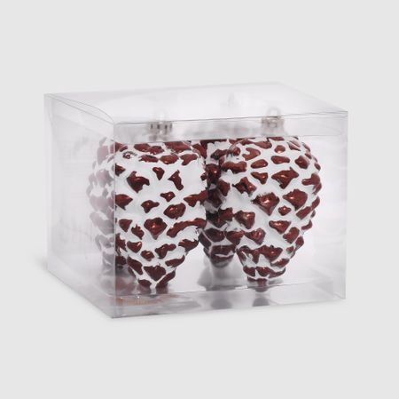 Набор елочных игрушек Unique Treasures 4 шт коричневый 107 мм комольцева юлия викторовна новый год от истории елочных игрушек до традиций разных стран 2 е издание