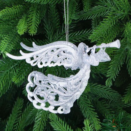 Игрушка ёлочная Christmas Wonderland из акрила ангелок 14 см олег евгеньевич иванов ангелы и мы