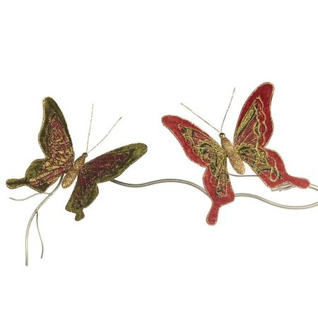 Набор бабочек на клипсе Goodwill декоративный 21 см 2 шт антон валерьевич леонтьев сад мертвых бабочек