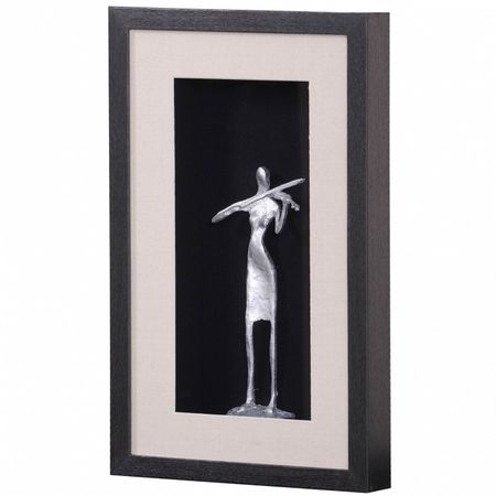 Панно Скрипачка Mart Gallery 30х50х7,5 см