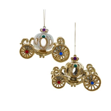 Игрушка елочная Kurt S. Adler карета 12см (T3211) в ассортименте шкатулка сундучок xl 11 11 5 15 15 11 12см дерево в ассортименте