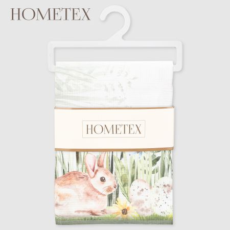 Дорожка Hometex кролики в саду твилл 45х140 см